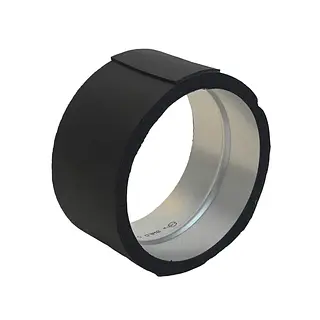 R-Vent spiro safe verbindingsstuk 160 mm, sendzimir verzinkt, dampdicht geïsoleerd, isolatiedikte 19 mm