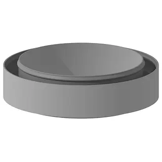 Burgerhout EasyAir koppelstuk, 125 mm, EPS, geisoleerd