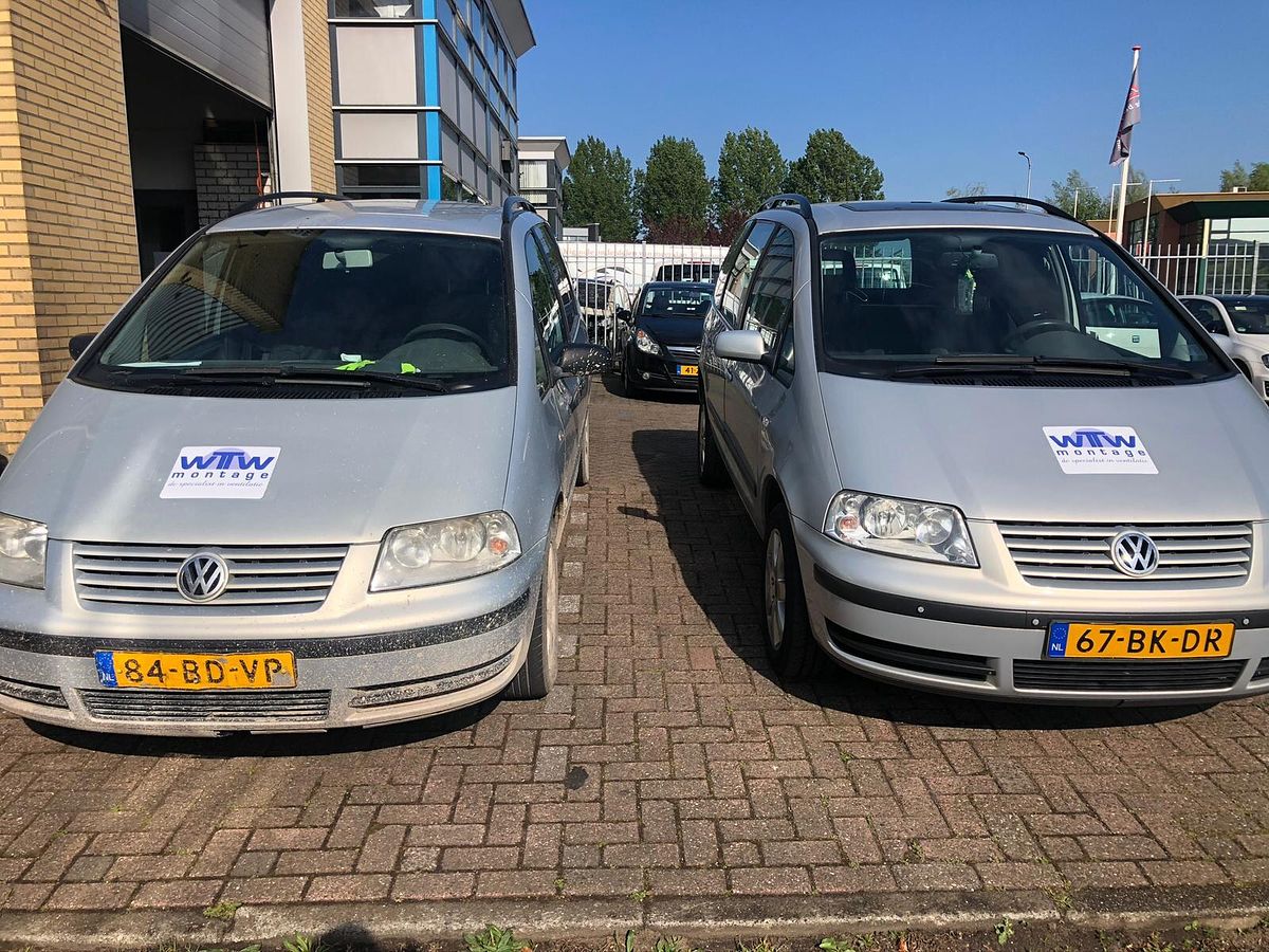 Bedrijfsbussen van WTW Ventilatie B.V.
