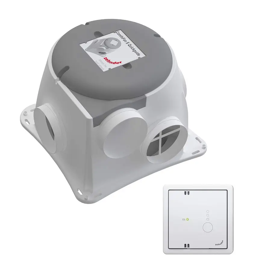 Zehnder ComfoFan Silent Set installatiepakket 425 m³/h met CO2-sensor