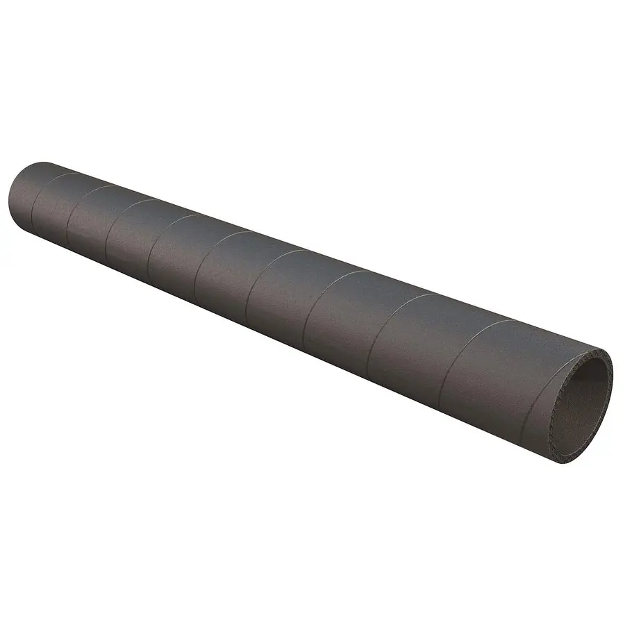 Ubbink Aerfoam geisoleerd kanaal, EPE, 160 mm, l=2000 mm, grijs
