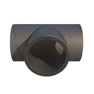 Ubbink Aerfoam T-stuk 90°, EPE 180 mm, grijs