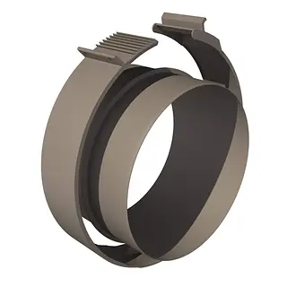 Ubbink Aerfoam koppelstuk 180 mm, grijs