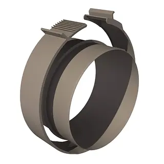 Ubbink Aerfoam koppelstuk 150 mm, grijs