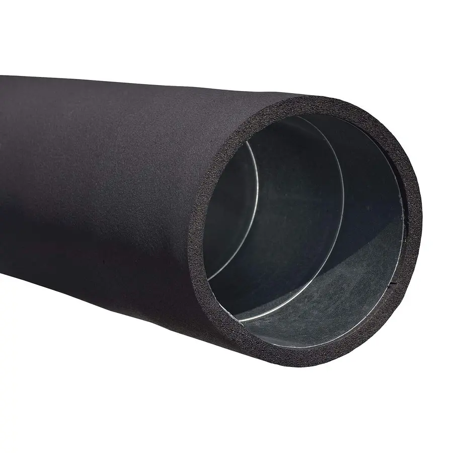R-Vent spiro safe buis 315 mm, sendzimir verzinkt, dampdicht geïsoleerd, isolatiedikte 19 mm, lengte 2 meter
