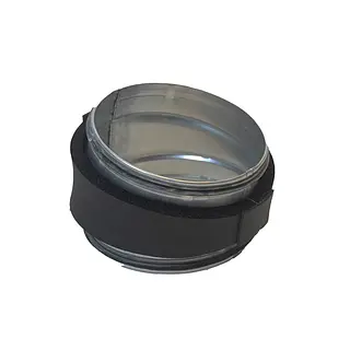 R-Vent spiro safe segmentbocht 400 mm, 15°, dampdicht geisoleerd 13 mm