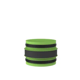 Duco DucoFlex geïsoleerd aansluitstuk, 160 x 160 mm, met rubber