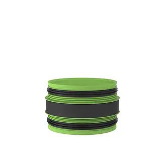 Duco DucoFlex geïsoleerd aansluitstuk, 180 x 180 mm, met rubber