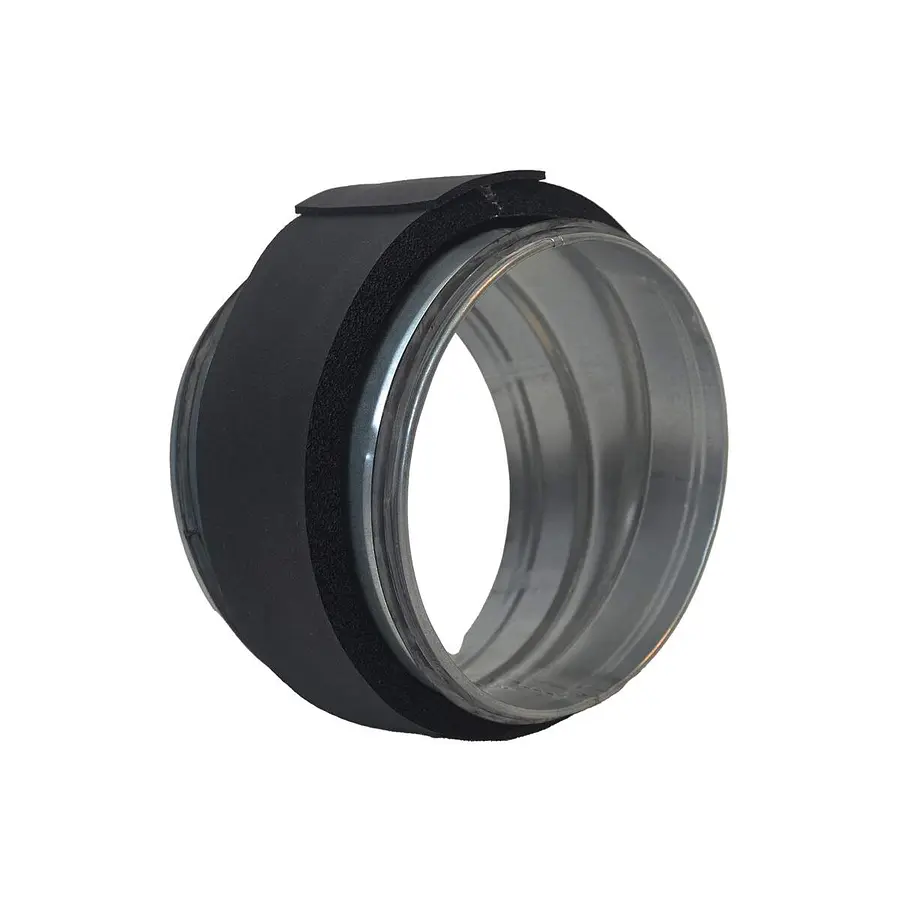 R-Vent spiro safe verbindingsstuk 355 mm, sendzimir verzinkt, dampdicht geisoleerd, isolatiedikte 13 mm