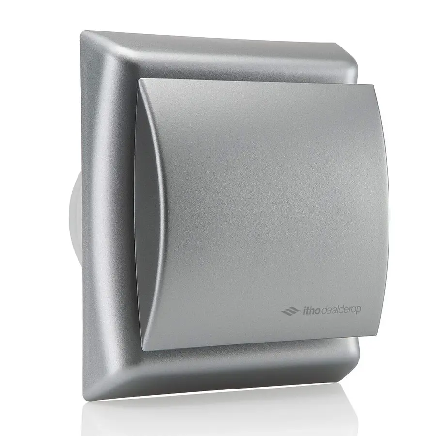 Itho Daalderop BTV-N211T badkamer- en toiletventilator met timer zilver