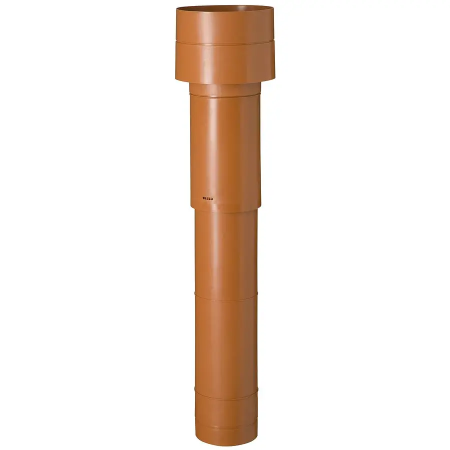 Ubbink Ventub ventilatiepijp 110 mm, l= 780 mm, terracotta