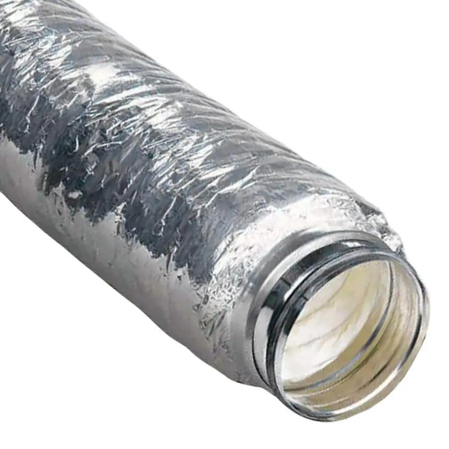 Duco DucoFlex Silencer geluiddemper, flexibel, 200 mm, M x F, l= 1000 mm
