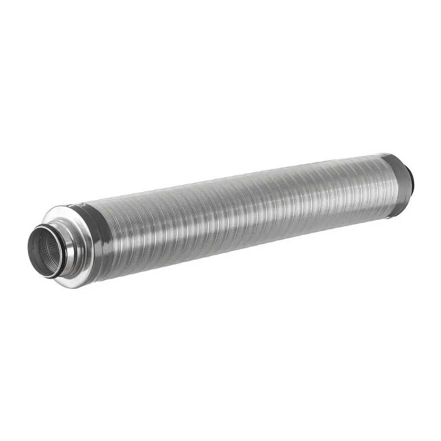 Duco DucoFlex Silencer geluiddemper, half star, 160 mm, 2x M, l= 1000 mm