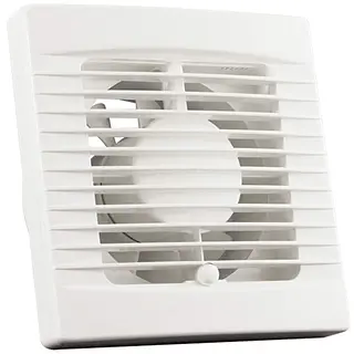 Nedco EF 120T badkamerventilator met nalooptimer 120 mm 130 m³/h kunststof wit