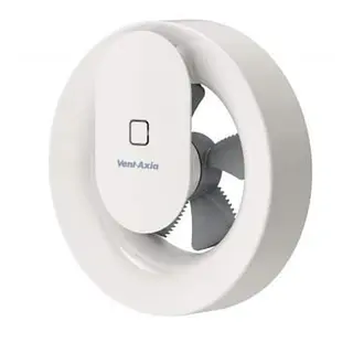 Vent-Axia Svara W badkamer/keukenventilator, wit, app gestuurd