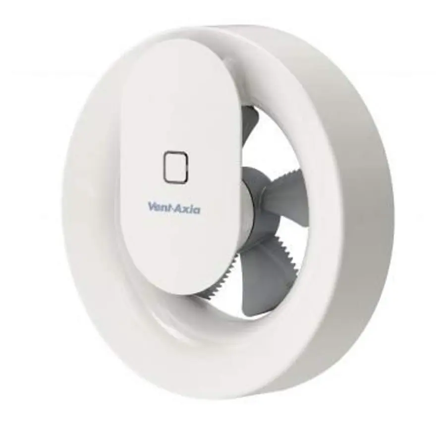 Vent-Axia Svara W badkamer/keukenventilator, wit, app gestuurd