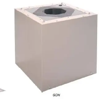 Zehnder GDH-K 245 geluiddemper gecoat