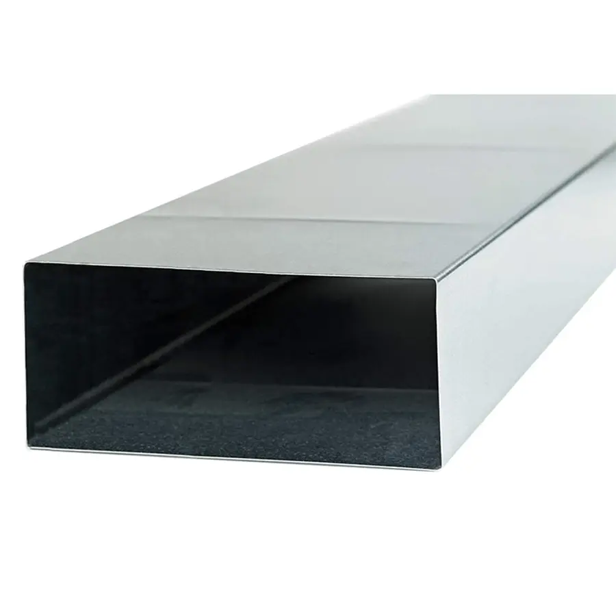R-Vent spiro instort kanaal 80 x 170 mm, l= 3 meter, sendzimir verzinkt