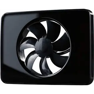 Nedco Fresh Intellivent badkamerventilator 100/125mm 132 m³/h zwart kunststof