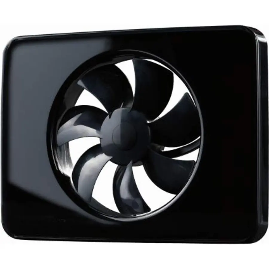 Nedco Fresh Intellivent badkamerventilator 100/125mm 132 m³/h zwart kunststof