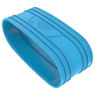 Wavin Ventiza lijmmof 195 mm, mof x mof, pvc