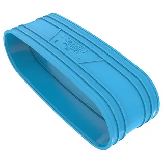 Wavin Ventiza lijmmof 235 mm, mof x mof, pvc