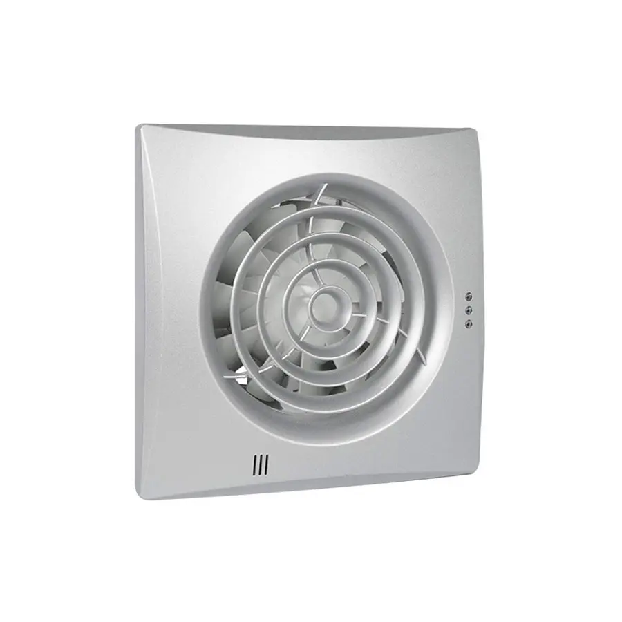 Nedco Silencio 100T badkamer/toiletventilator 100mm 97m³/h 7,5W met timer kunststof aluminium