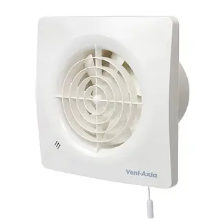 Vent-Axia Supra badkamerventilator 125HT met vochtsensor