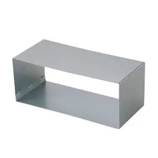 R-Vent spiro instort koppelstuk 70 x 170 mm, l= 300 mm, sendzimir verzinkt