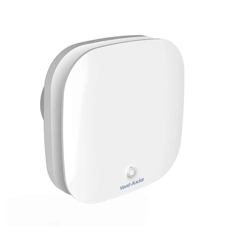 Vent-Axia Supra Design badkamerventilator 100TM met timer en bewegingssensor