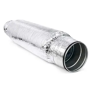 Panflex VP Super ISO thermische slang, met bus beide zijde, 160 mm, l = 0.5 m