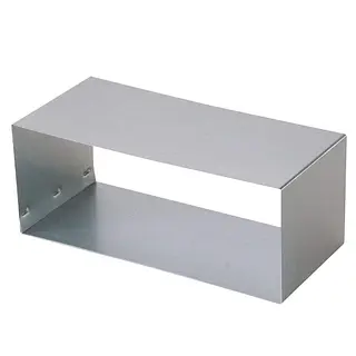 R-Vent spiro instort koppelstuk 80 x 220 mm, sendzimir verzinkt