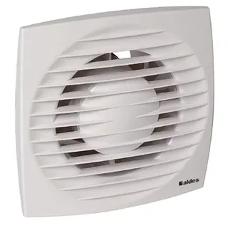 Aldes Design 100P muur- of plafondventilator Ø100 mm wit