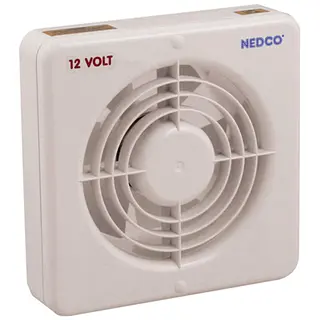 Nedco CR 100LV badkamer/toiletventilator 100mm 90 m³/h wit kunststof