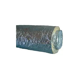 Aldes flexibele ventilatieslang Ø125 mm aluminium thermisch geïsoleerd L=10 meter