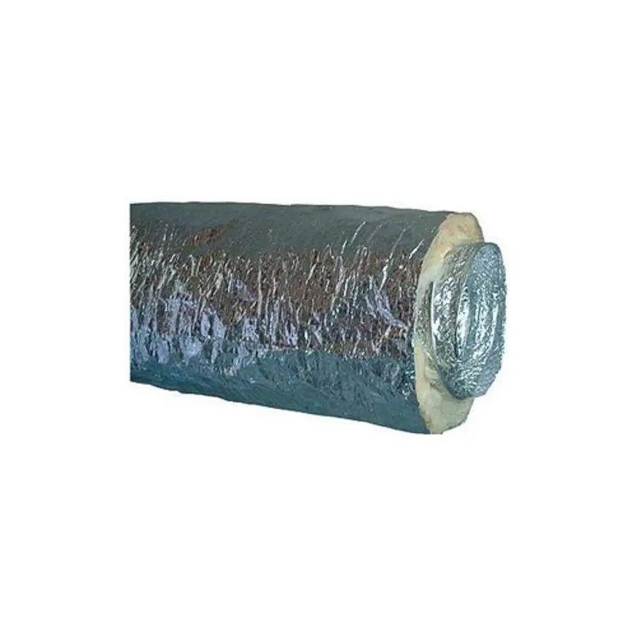 Aldes flexibele ventilatieslang Ø200 mm aluminium thermisch geïsoleerd L=10 meter