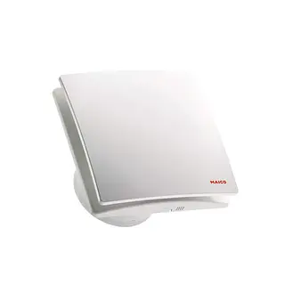 Orcon AWB-120-TC badkamerventilator met zelfsluitende klep en instelbare timer (3-25 min. nadraaitijd)
