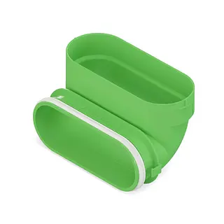 Duco DucoFlex bocht, 90°, verticaal, ovaal