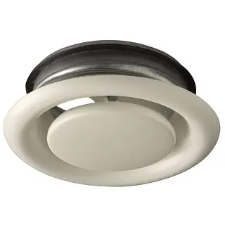 Ubbink Air Excellent ventilatieventiel, afvoer, 125 mm, wit