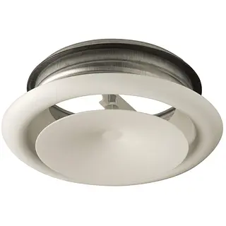 Ubbink Air Excellent ventilatieventiel, toevoer, 125 mm, wit