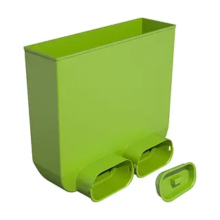 Ubbink Air Excellent AE35sc vloerroosteradapter, met 1 afdekkap