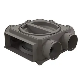 Ubbink Air Excellent DB200 luchtverdeelkast DB206H200x80, 6 aansluitingen, 200 mm