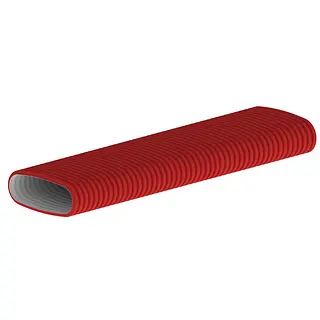 Burgerhout Hybalans+ flexibel kanaal ovaal 133 x 55 rood (20 meter)