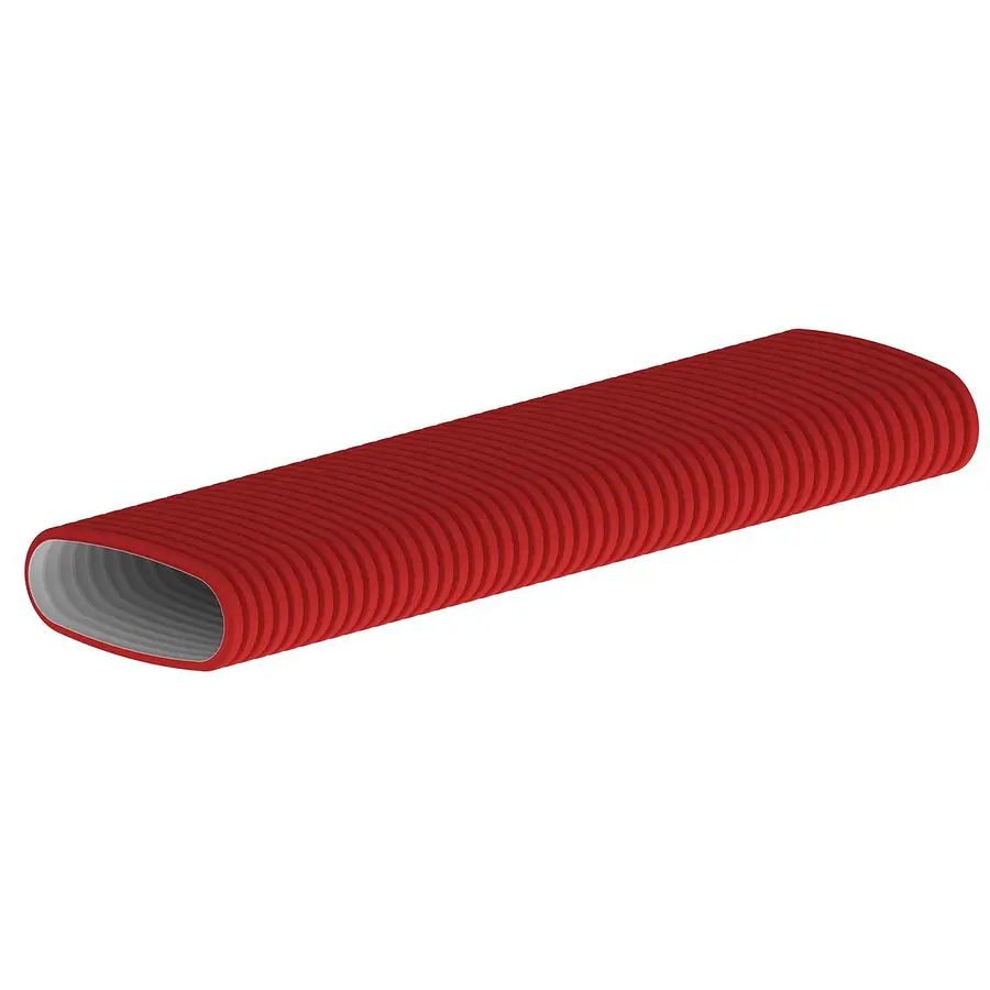 Burgerhout Hybalans+ flexibel kanaal ovaal 133 x 55 rood (20 meter)