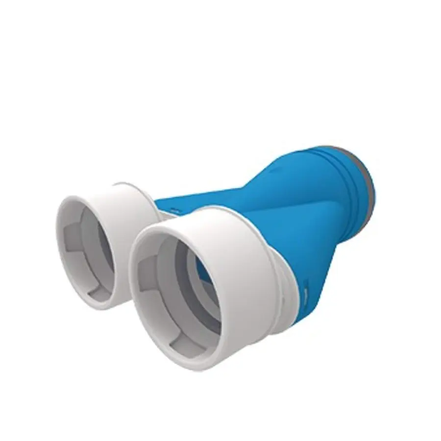 Vent-Axia Uniflexplus+ verloop ø125 mm 2x ø90 mm (VOS 125 290)
