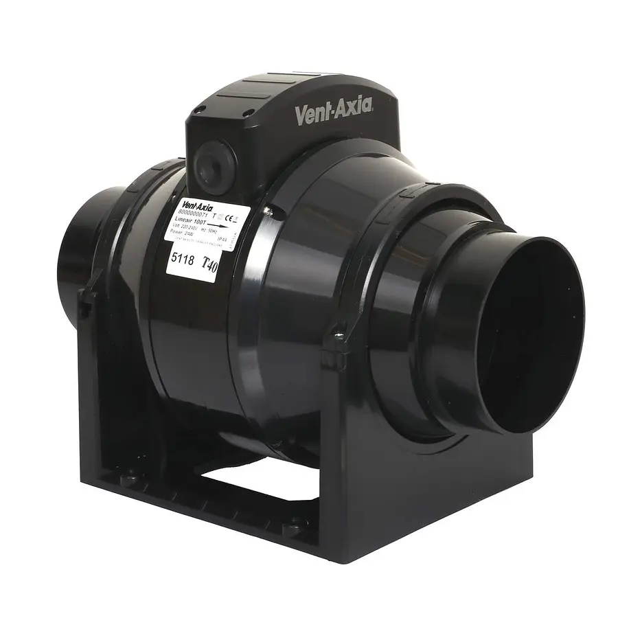 Vent-Axia Lineair 125T in-lijn heliocentrifugale ventilator