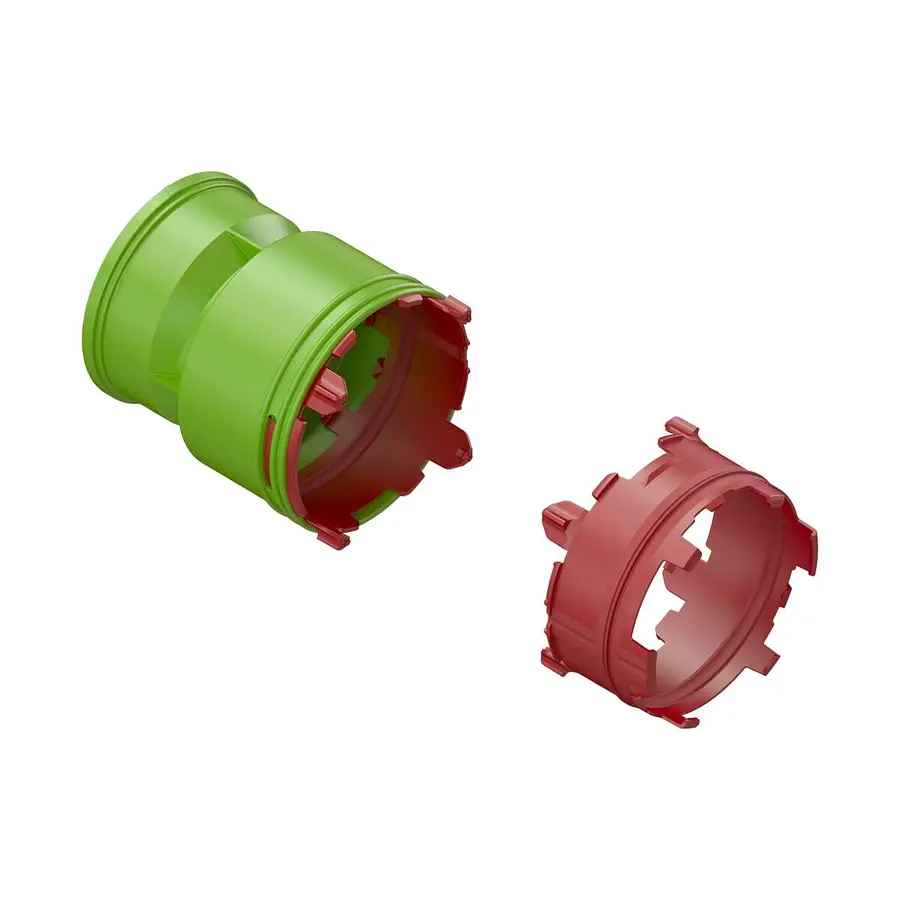 Ubbink Air Excellent AE48c ventieladapter, voor DB200/DB800 serie
