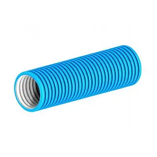Burgerhout Hybalans+ flexibele buis 92 mm kunststof blauw rol a 50 meter