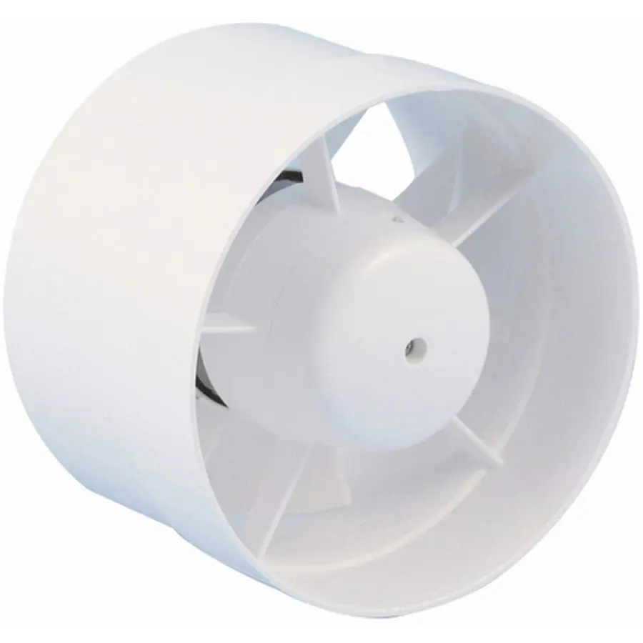 Nedco buisventilator met timer VKOT125, ø125mm, kunststof, wit