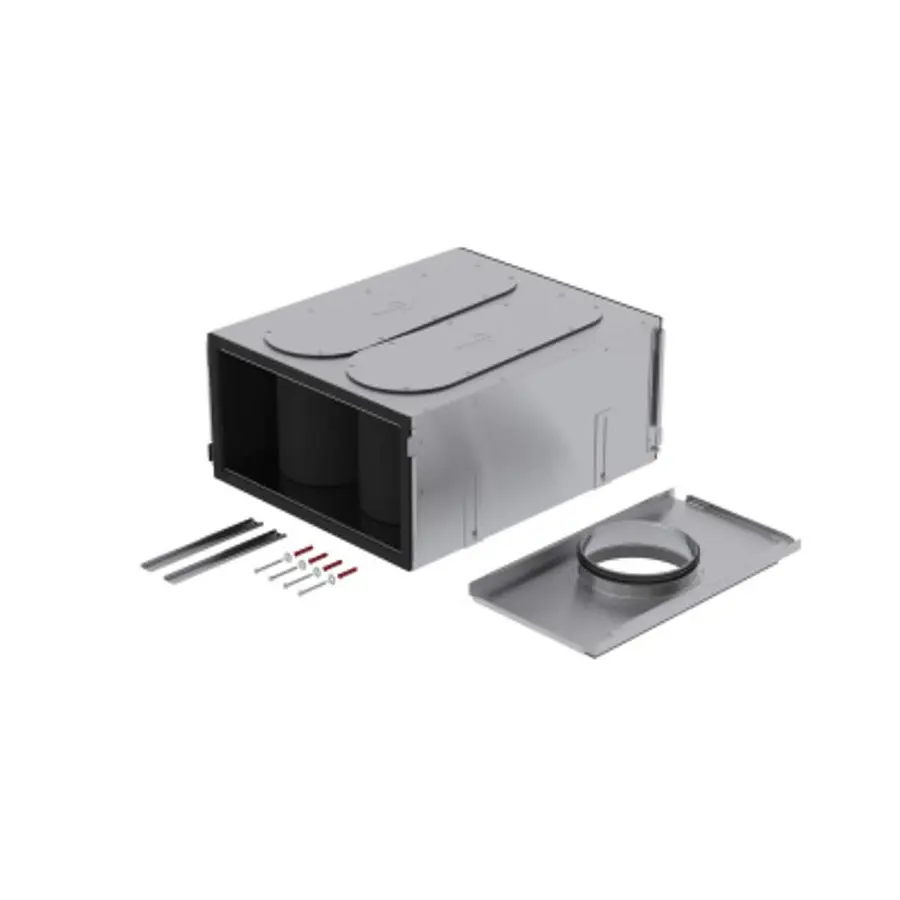 Zehnder ComfoWell Therm 420 geluiddemper, incl. aansluitplaat 200